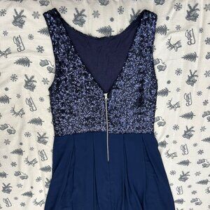 Blue party dress